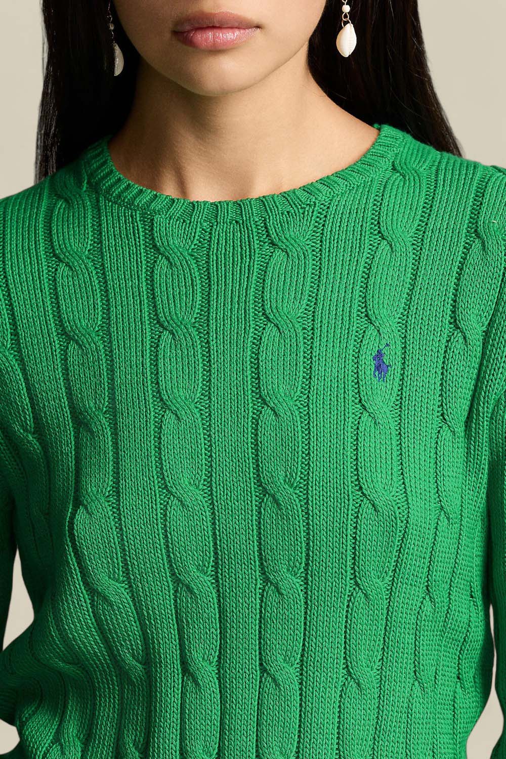 תמונת תקריב דוגמן של סריג מכותנה