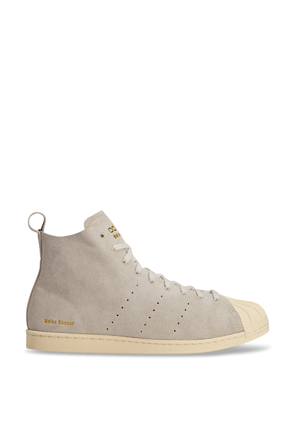 תמונה קידמית של אדידס X וולס בונר נעלי סניקרס סופרסטאר