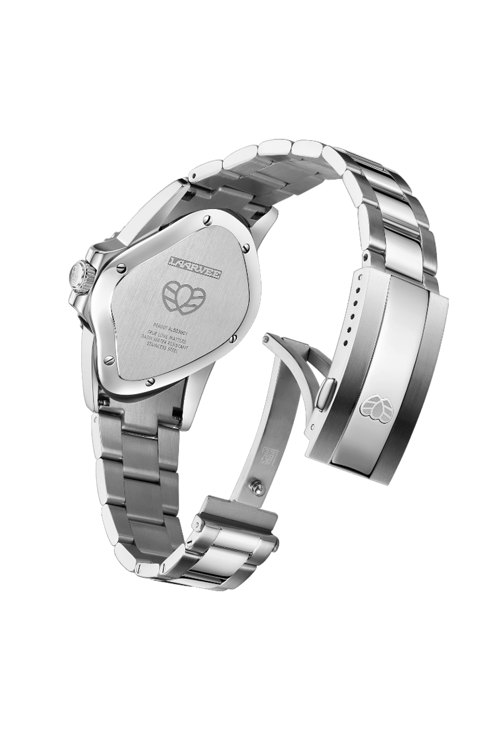 תמונה אחורית של שעון יד PEA001