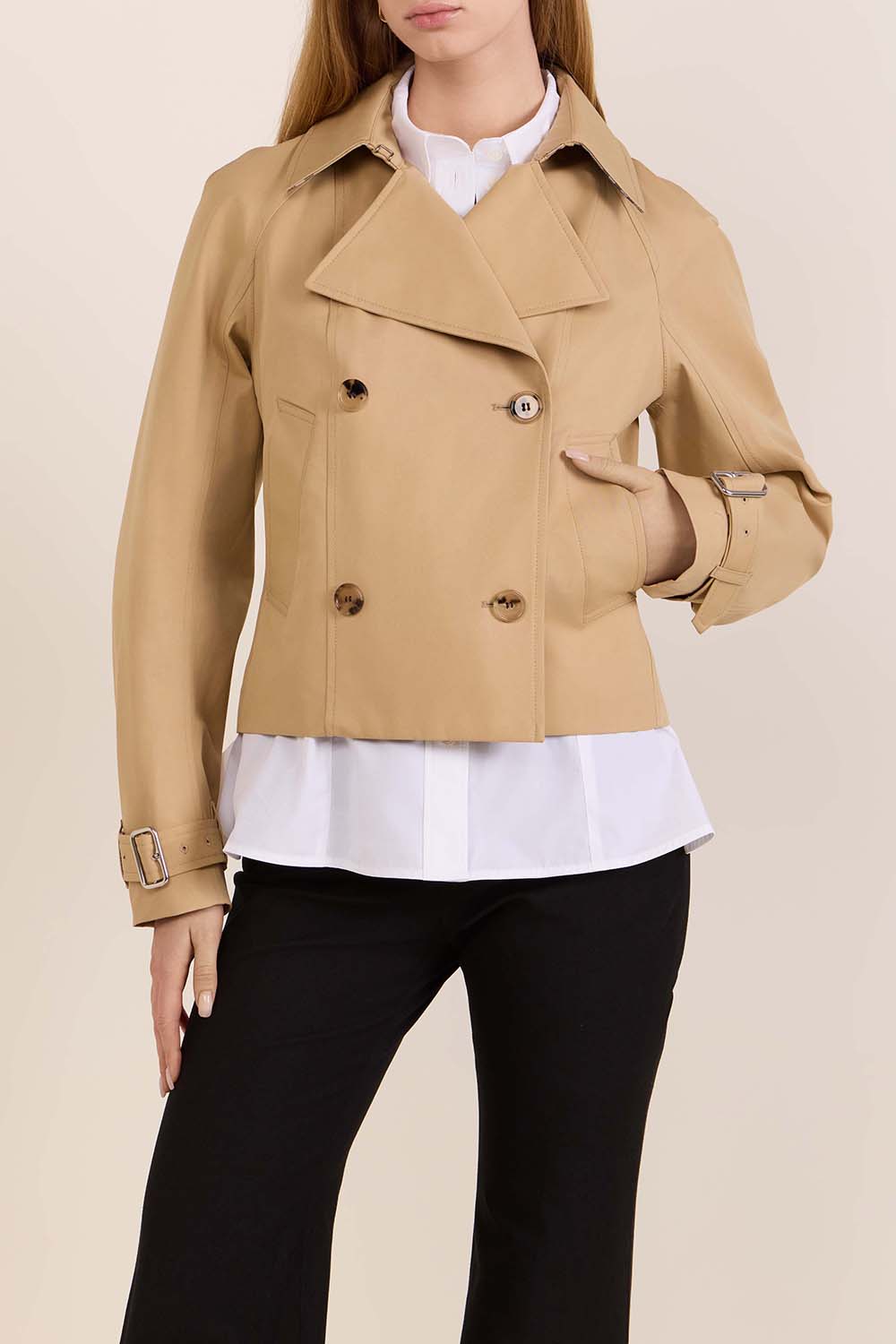 תמונת דוגמן קידמית של ז'קט טרנץ'