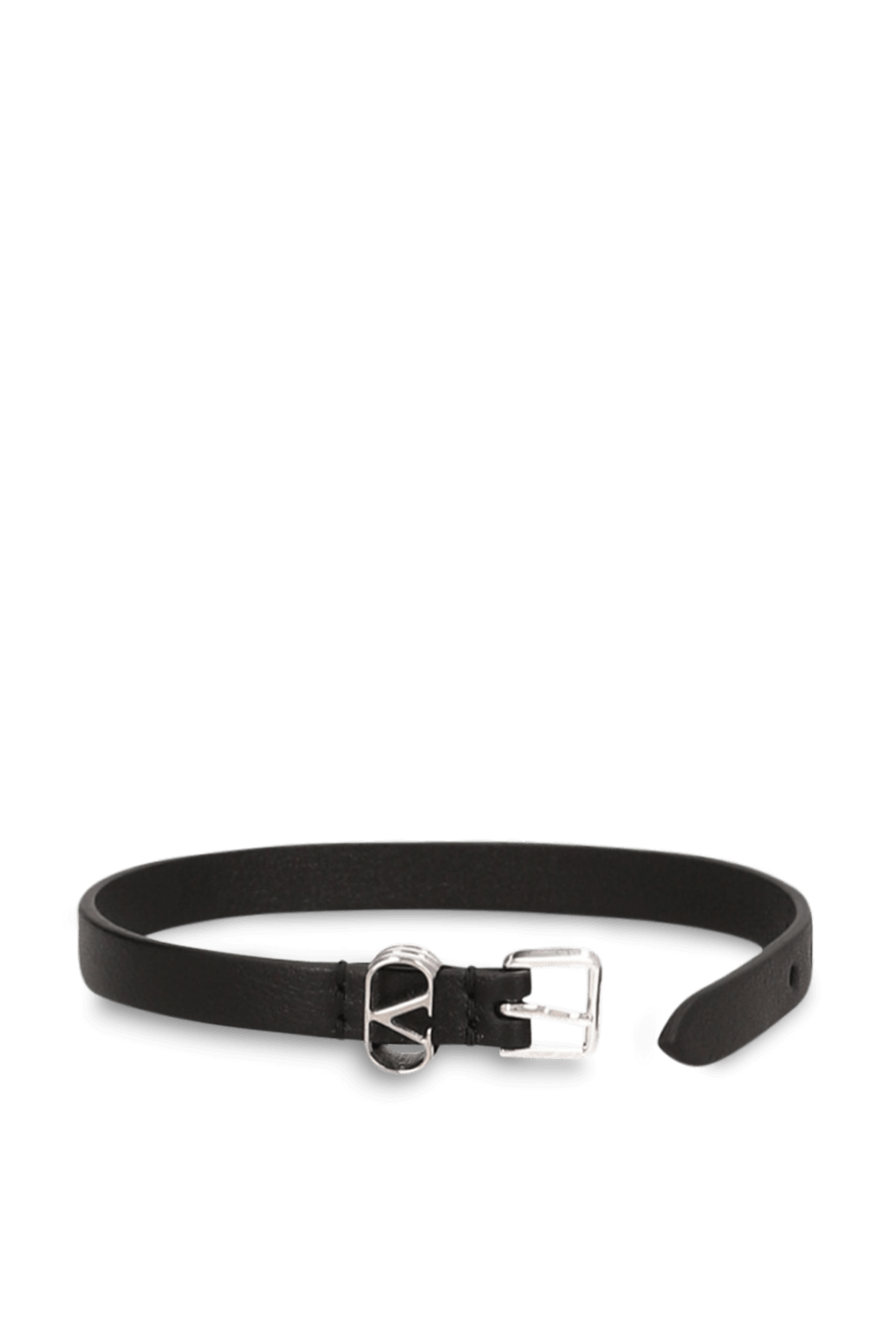 תמונה אחורית של צמיד עור