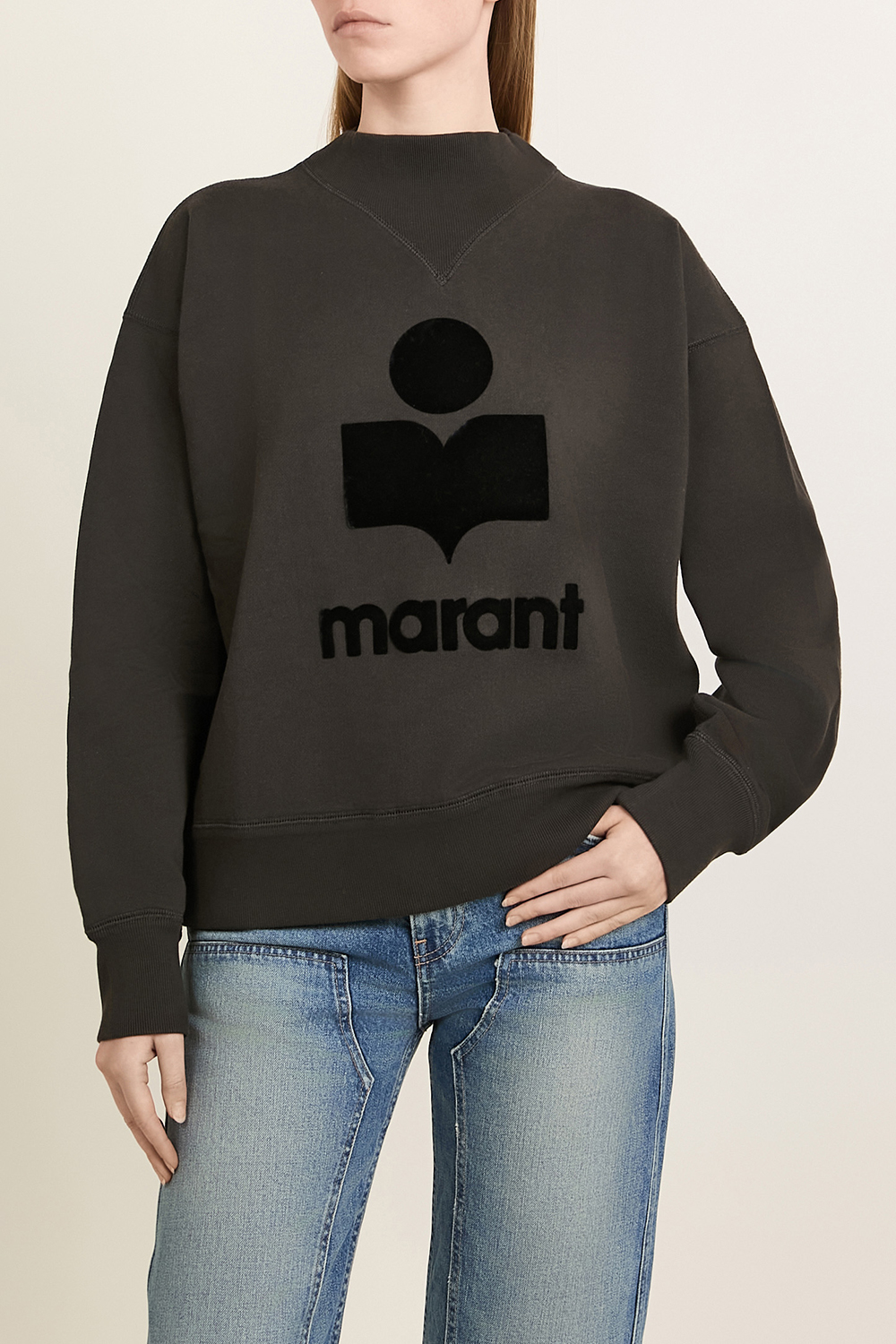 תמונת דוגמן קידמית של סווטשירט מובי