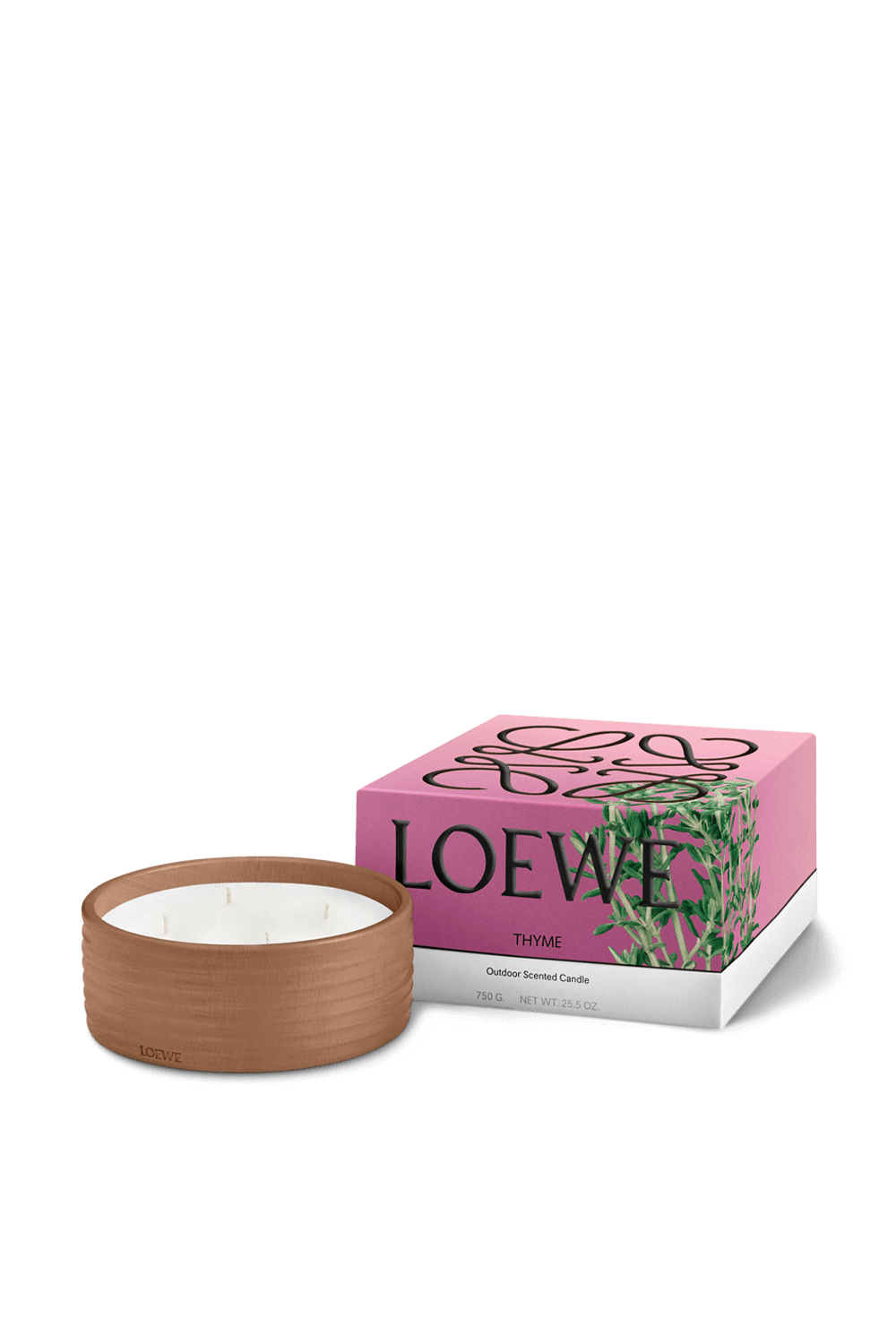 תמונה אחורית של LOEWE Thyme Outdoor Candle