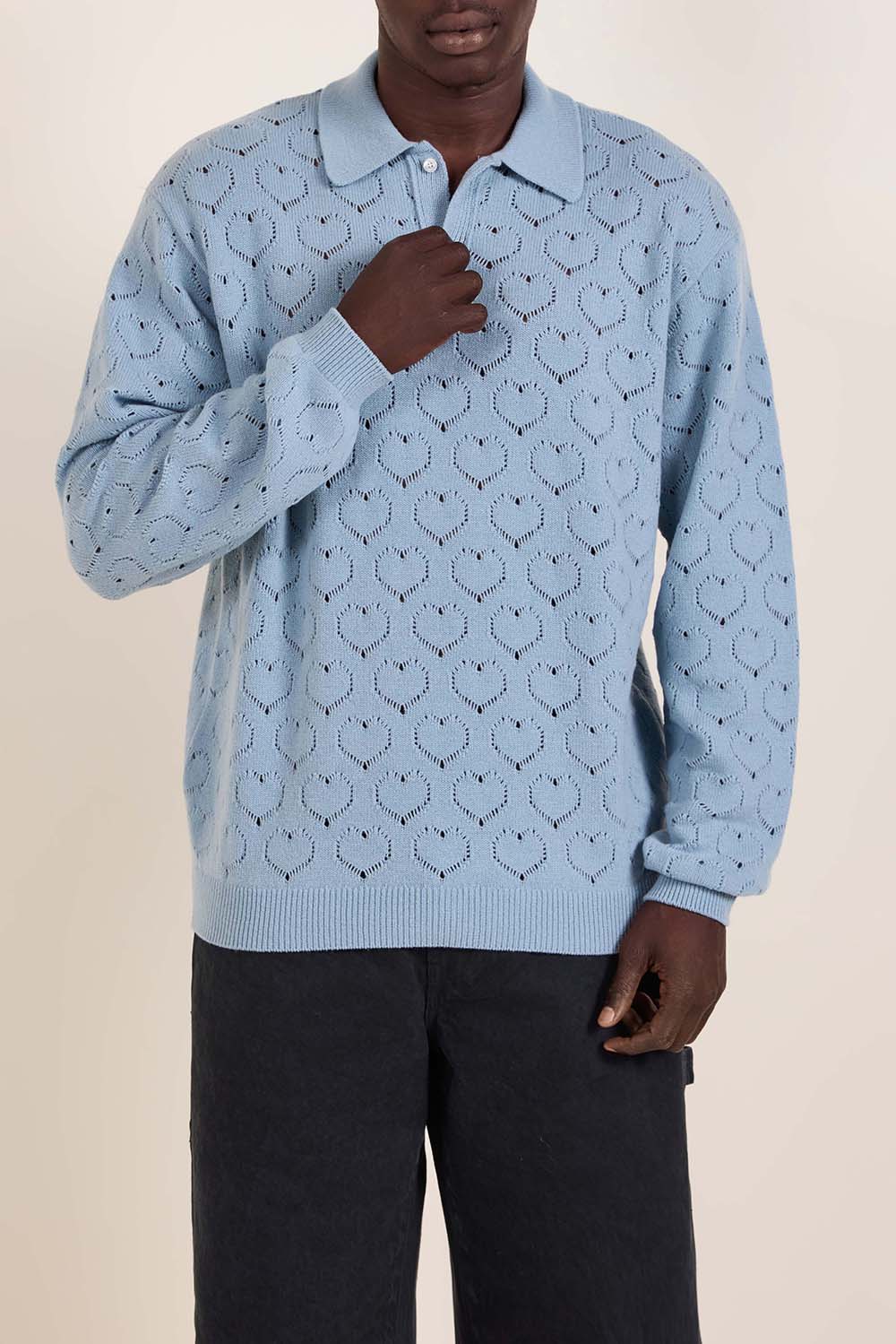 תמונת דוגמן קידמית של סריג פולו