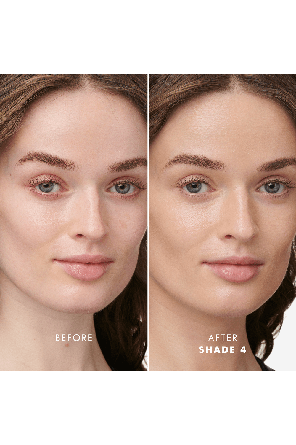 תמונת פנים של פודרה לומינוס סילק גלואו פיוז'ן למראה זוהר 4