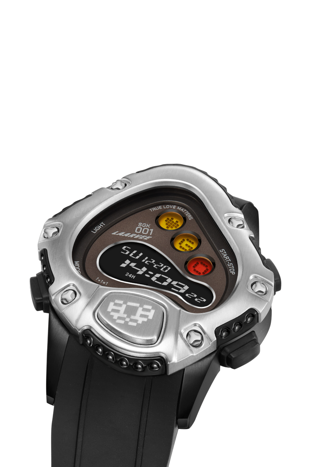 תמונת תקריב של שעון יד SINNGOUKI