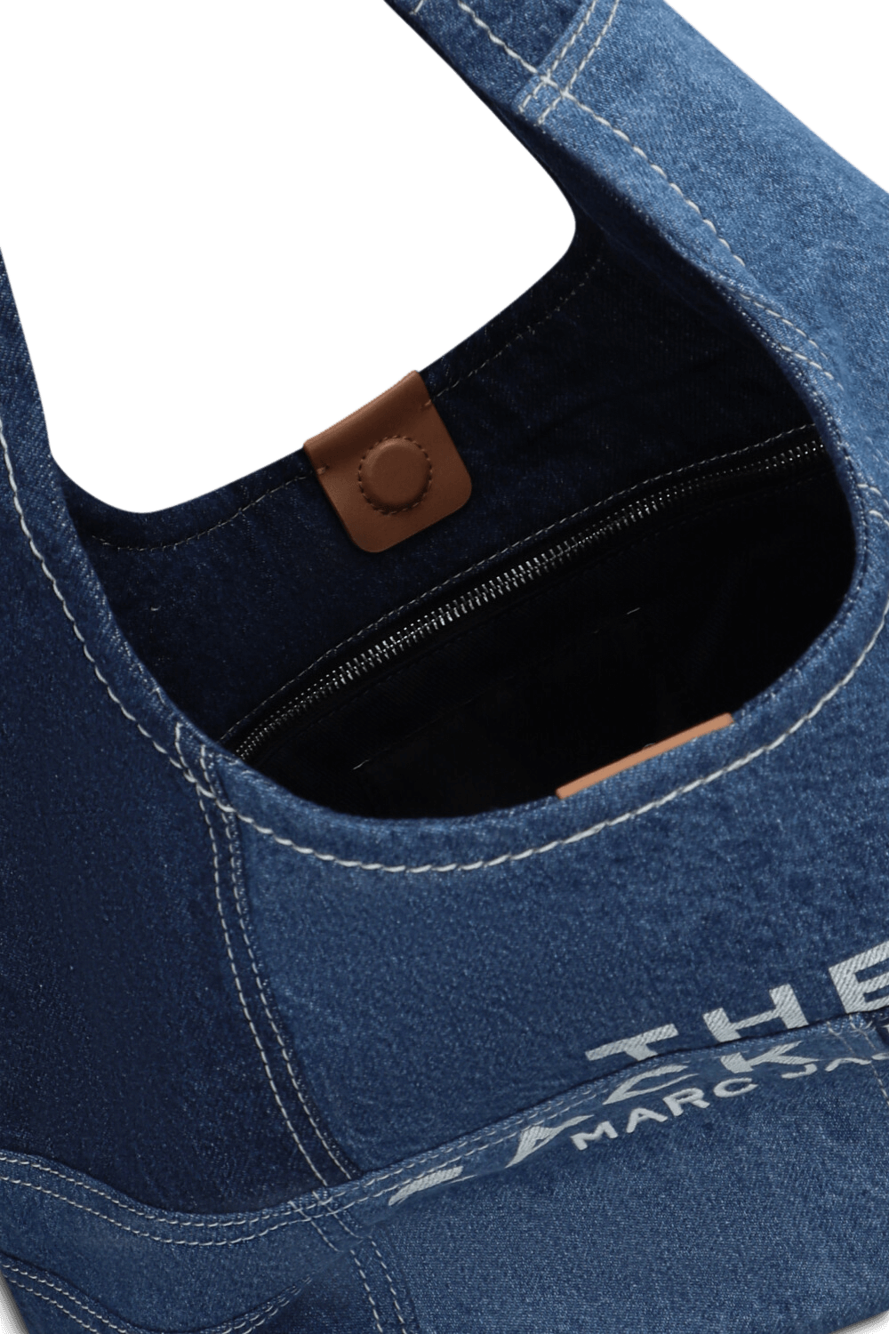 תמונת פנים של תיק שק ג'ינס