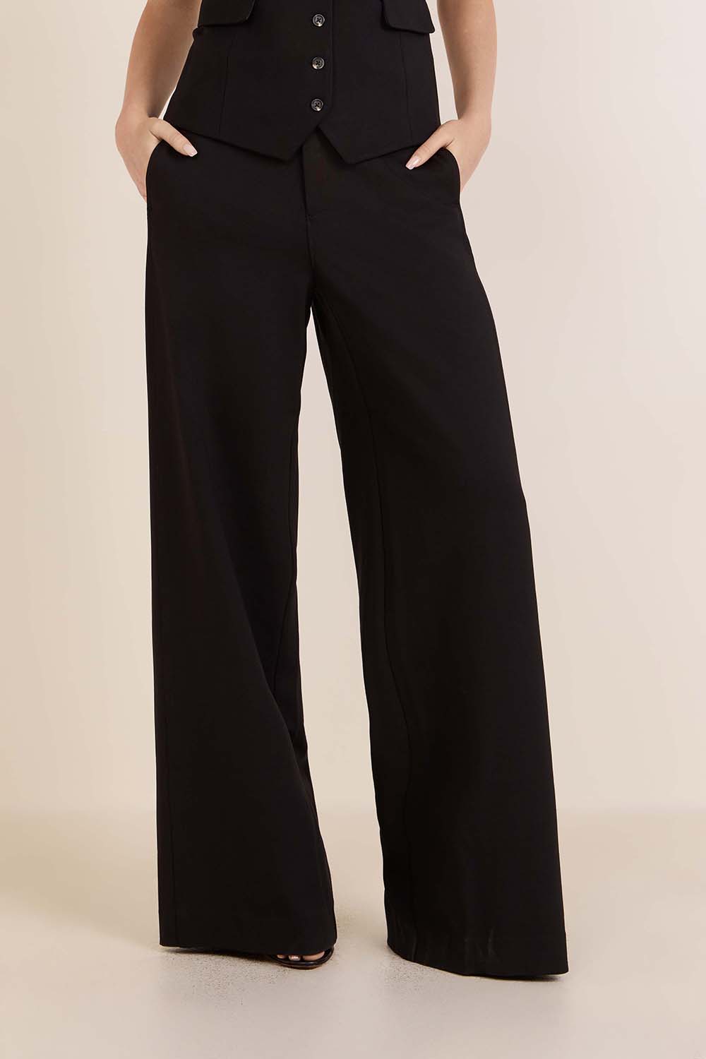 תמונת דוגמן קידמית של מכנסיים מחוייטים