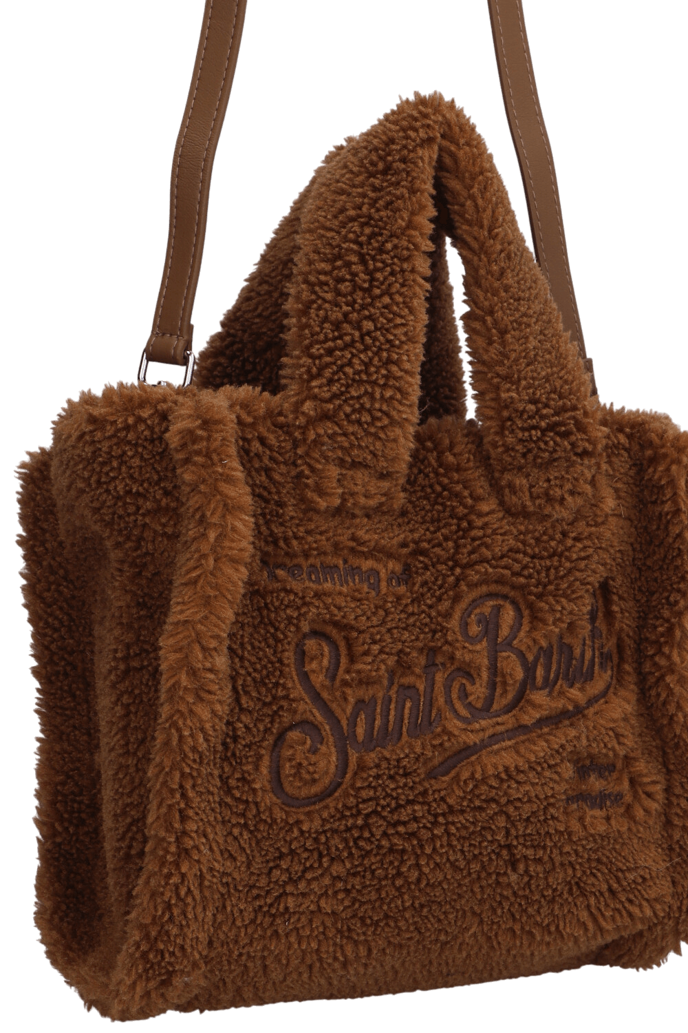 תמונת תקריב של תיק נשיאה ואניטי בגודל סמול