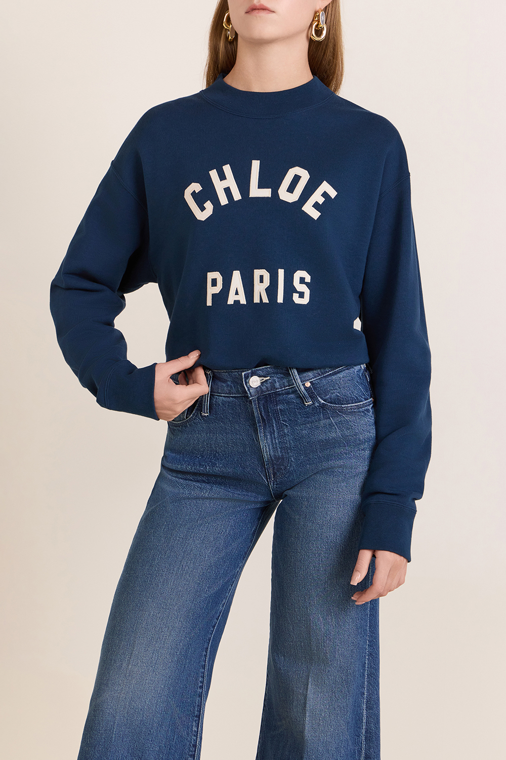 תמונת דוגמן קידמית של סוודר