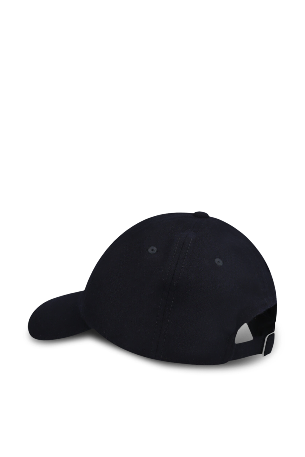 תמונה אחורית של כובע מצחייה מצמר