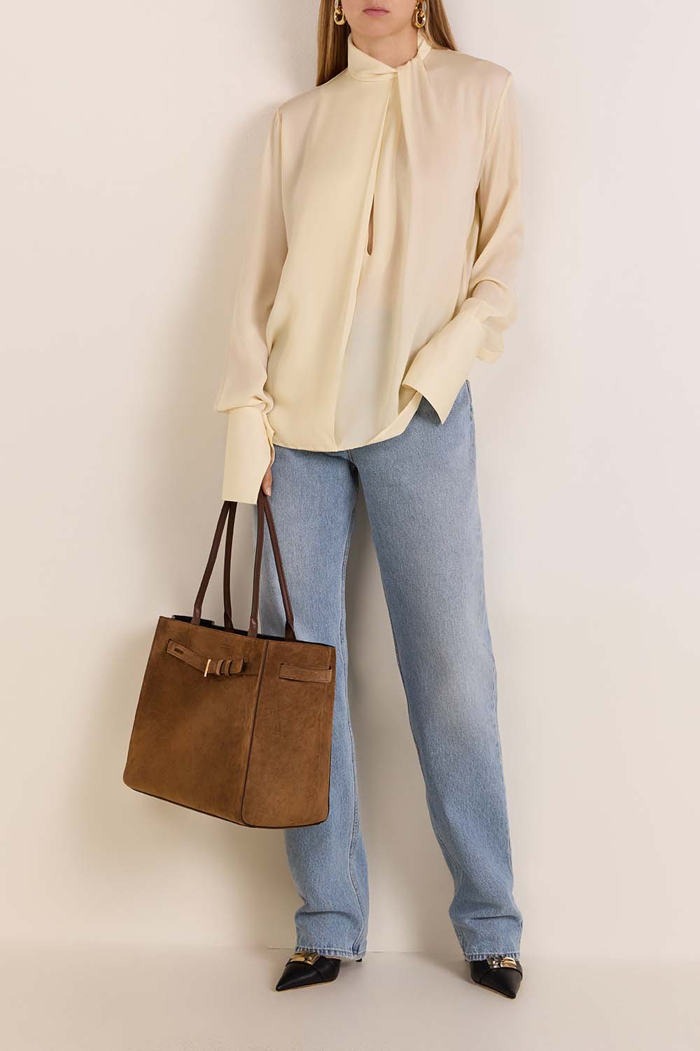 תמונת דוגמן קידמית של תיק נשיאה אודרי מדיום