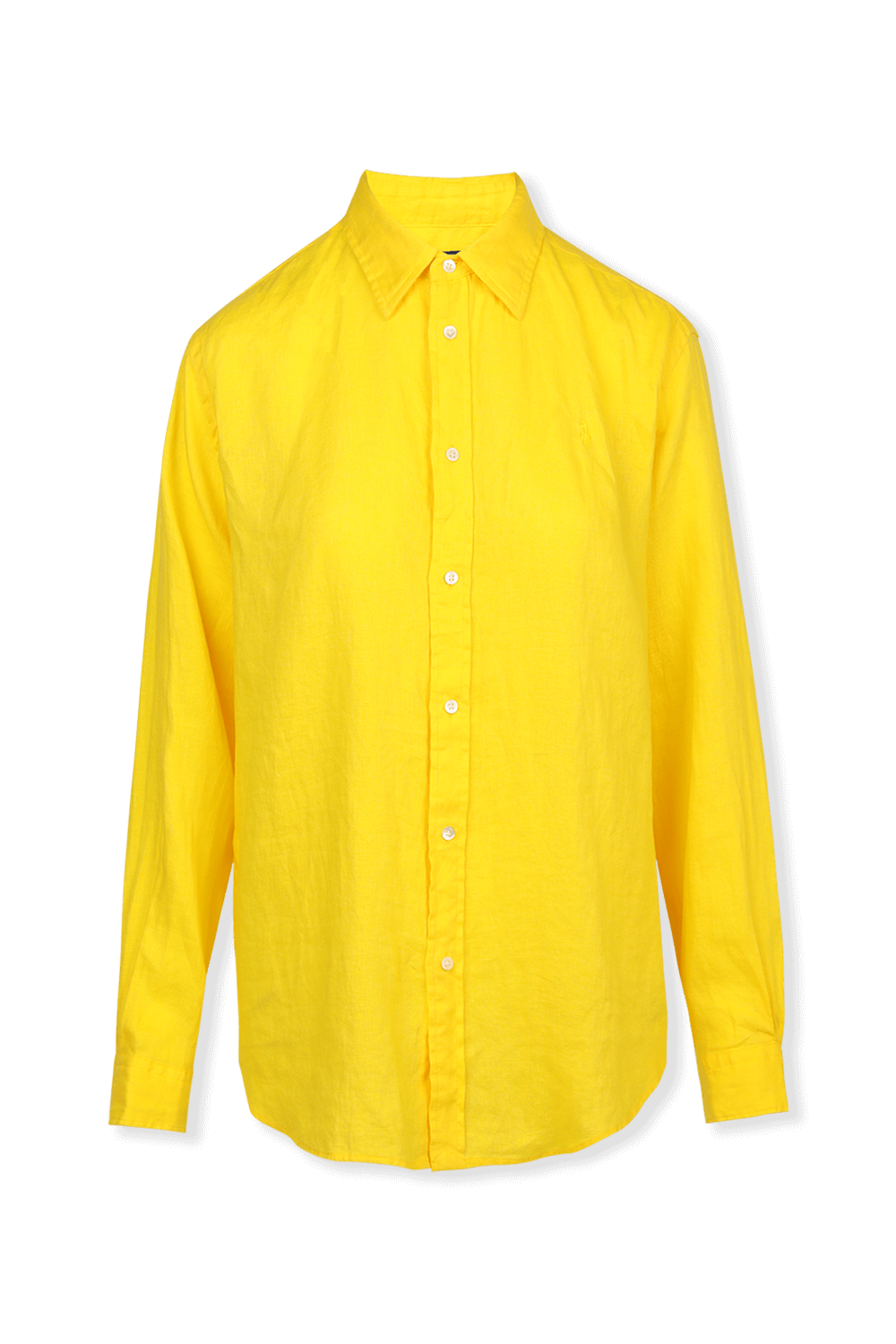 yellow long sleeve polo