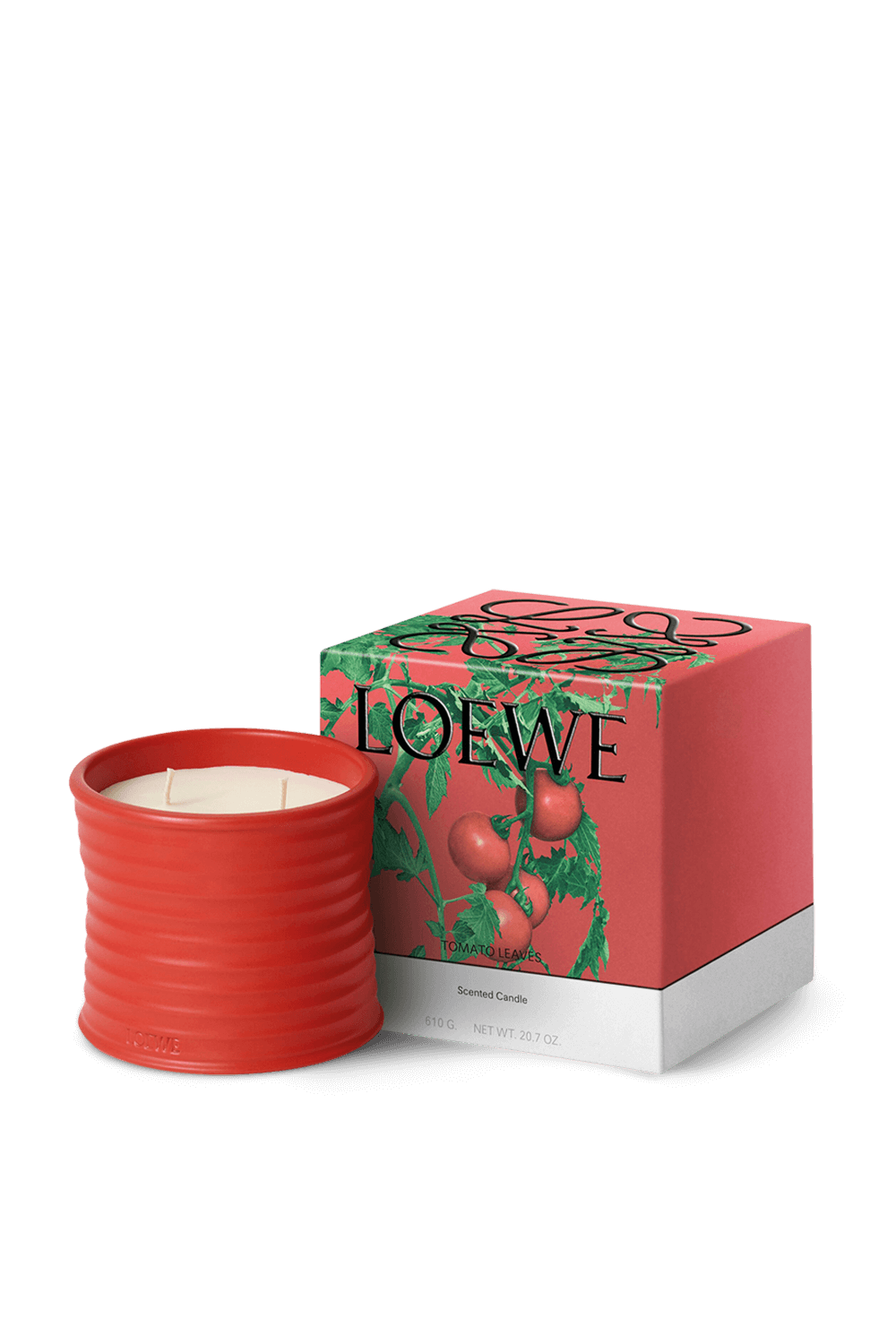 תמונה אחורית של LOEWE Tomato Leaves Medium Scented Candle