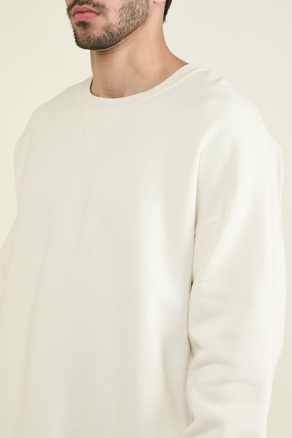 תמונת דוגמן אחורית של סווטשירט ג'מבו