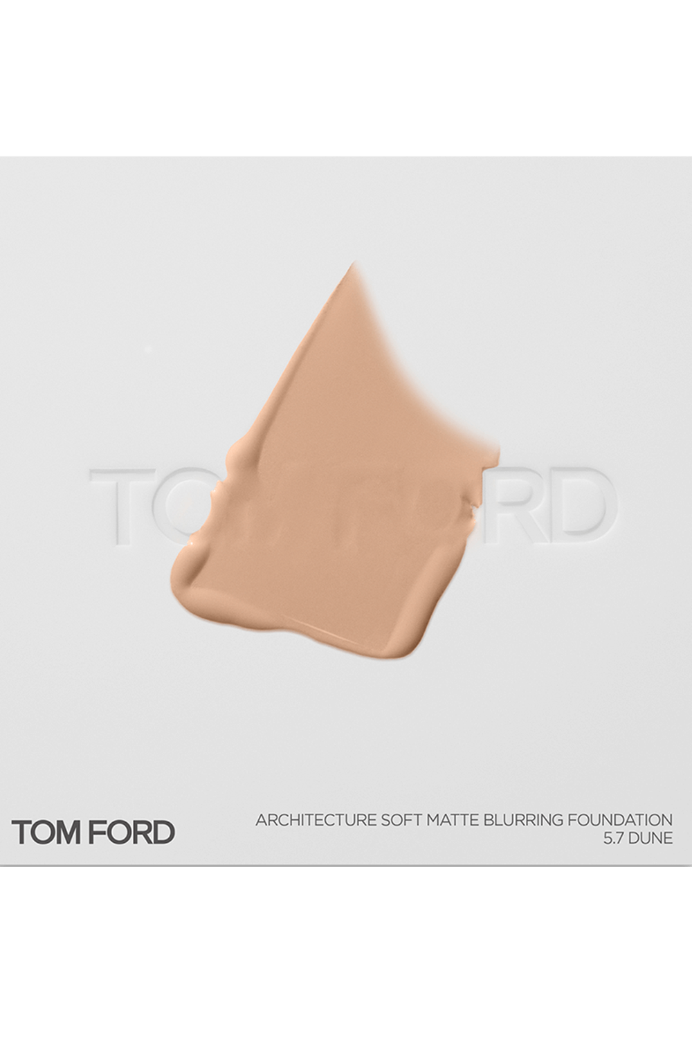 תמונה אחורית של ARCHITECTURE SOFT MATTE BLURRING FOUNDATION 5.7 DUNE