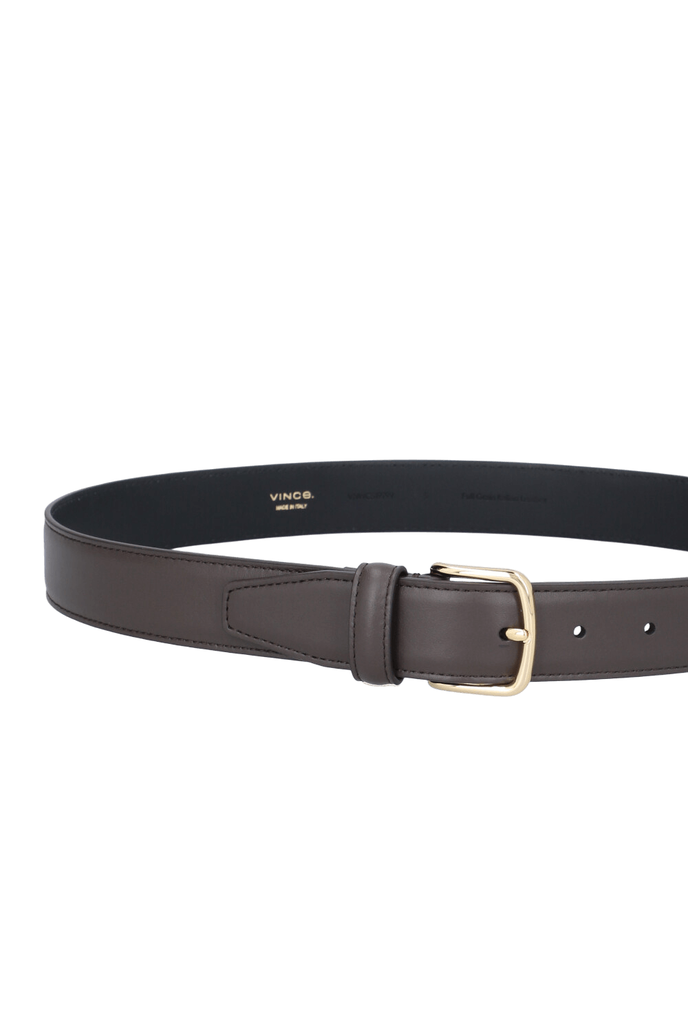 תמונת פנים של חגורת עור