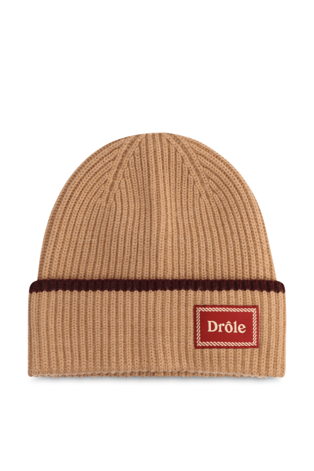 תמונה קידמית של כובע גרב צמר