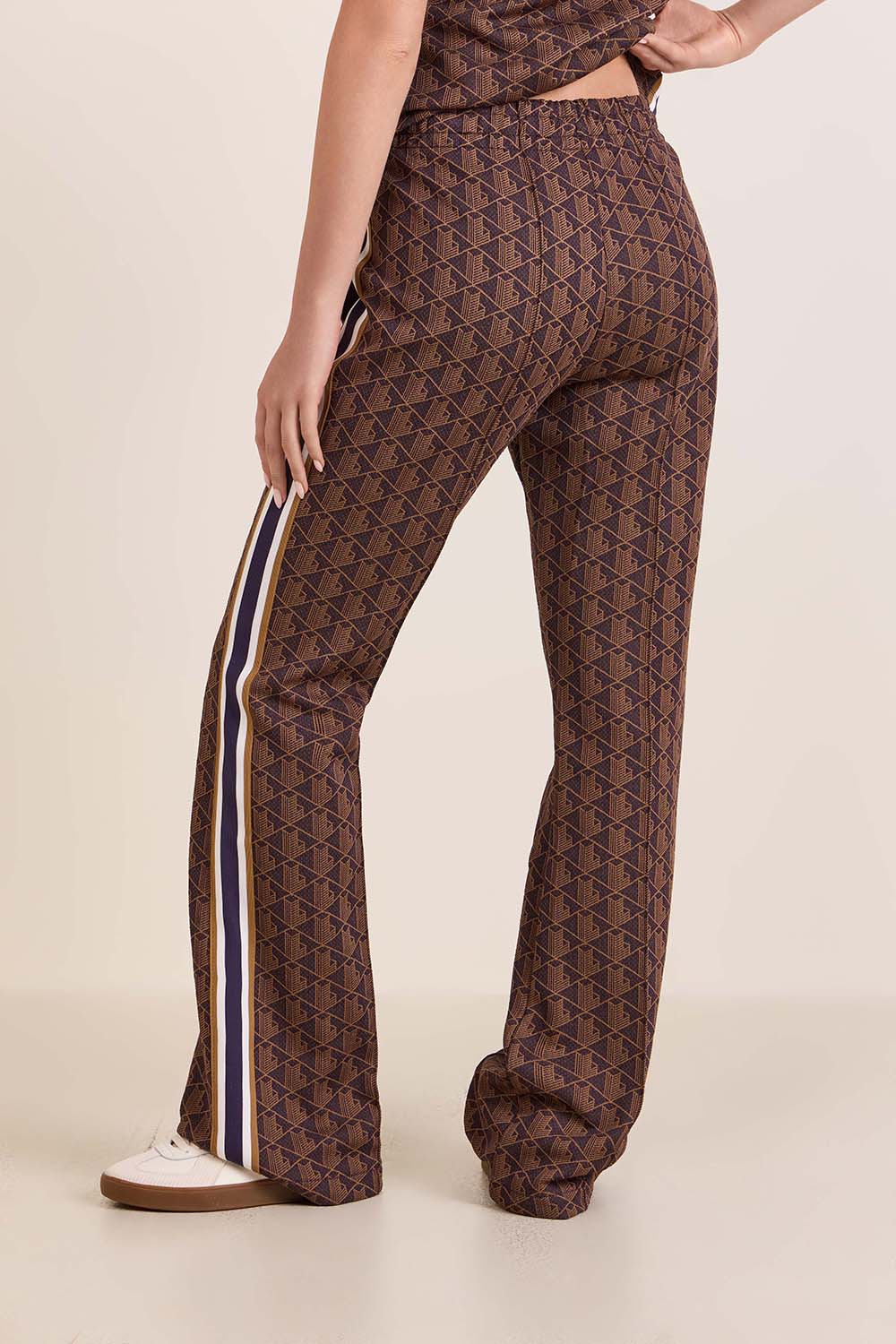 תמונת דוגמן אחורית של מכנסי ג'וג