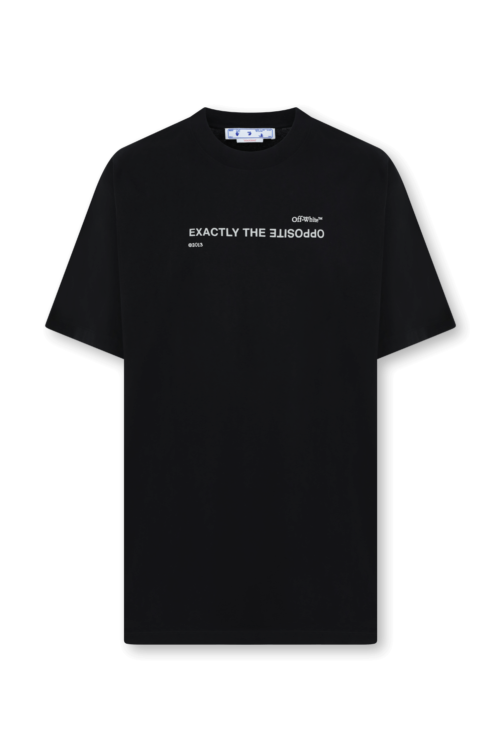 תמונה קידמית של חולצת אוברסייז