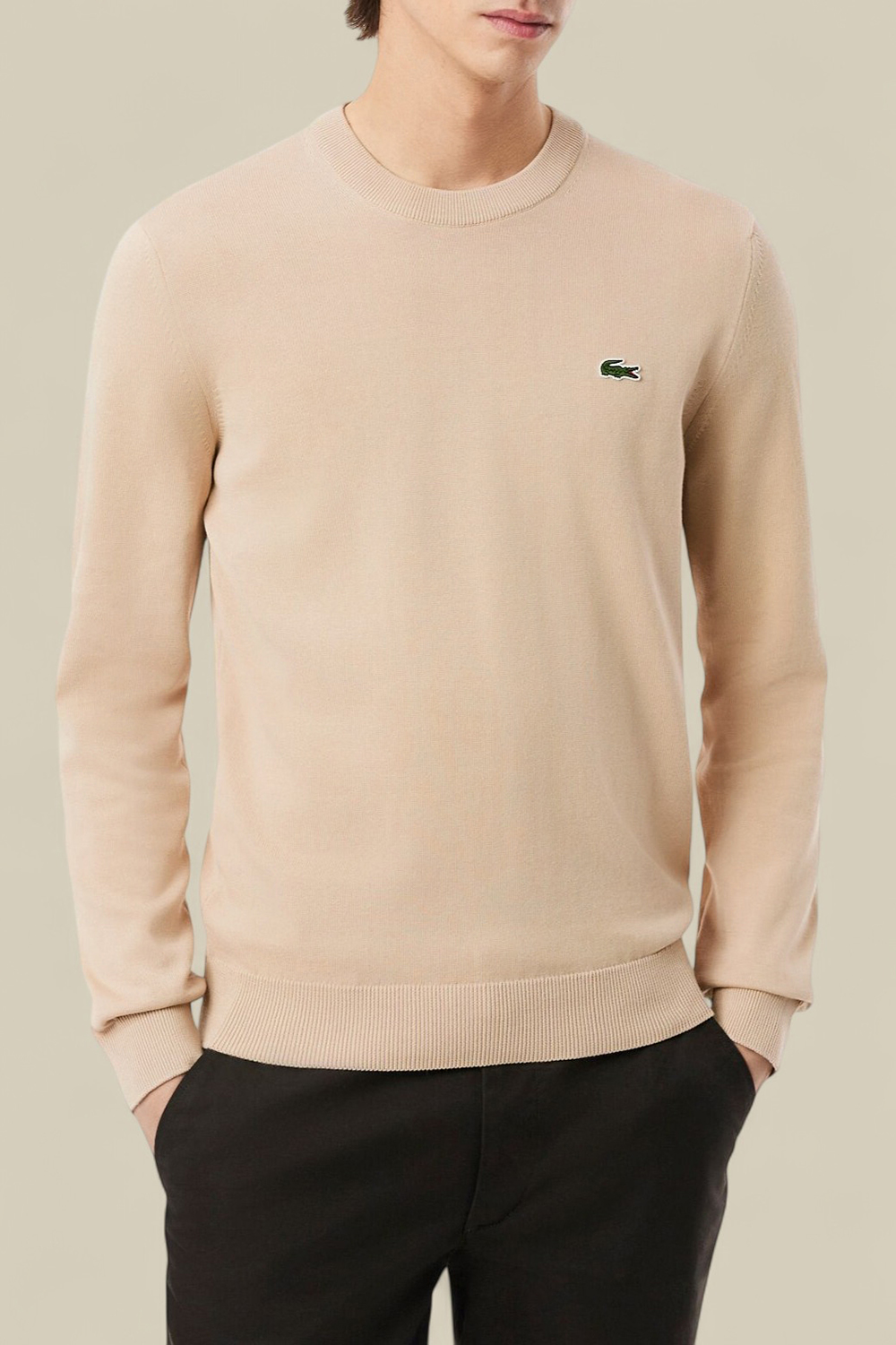 תמונת דוגמן קידמית של סריג כותנה