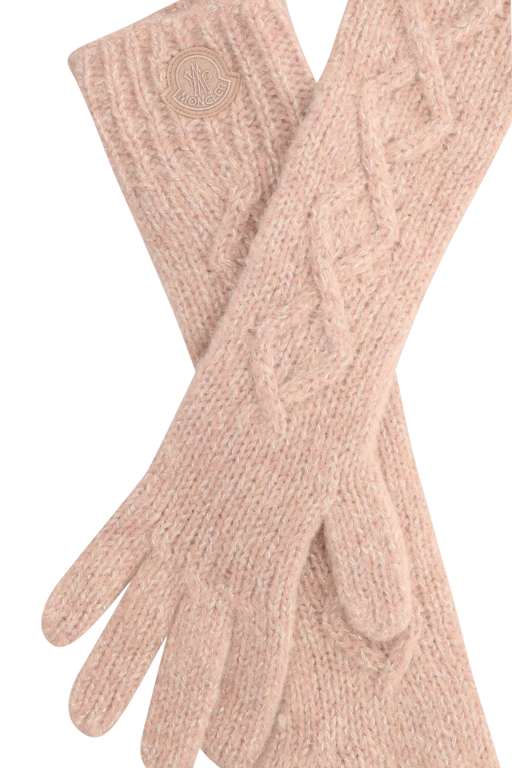 תמונת תקריב של כפפות צמר