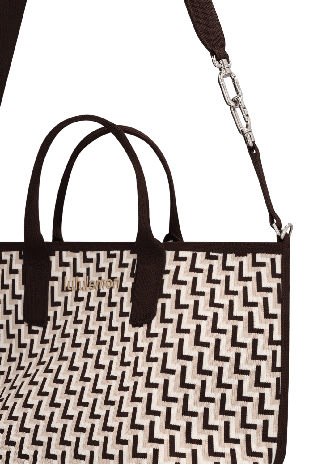 תמונת תקריב של Classic tote small *l monogram knit