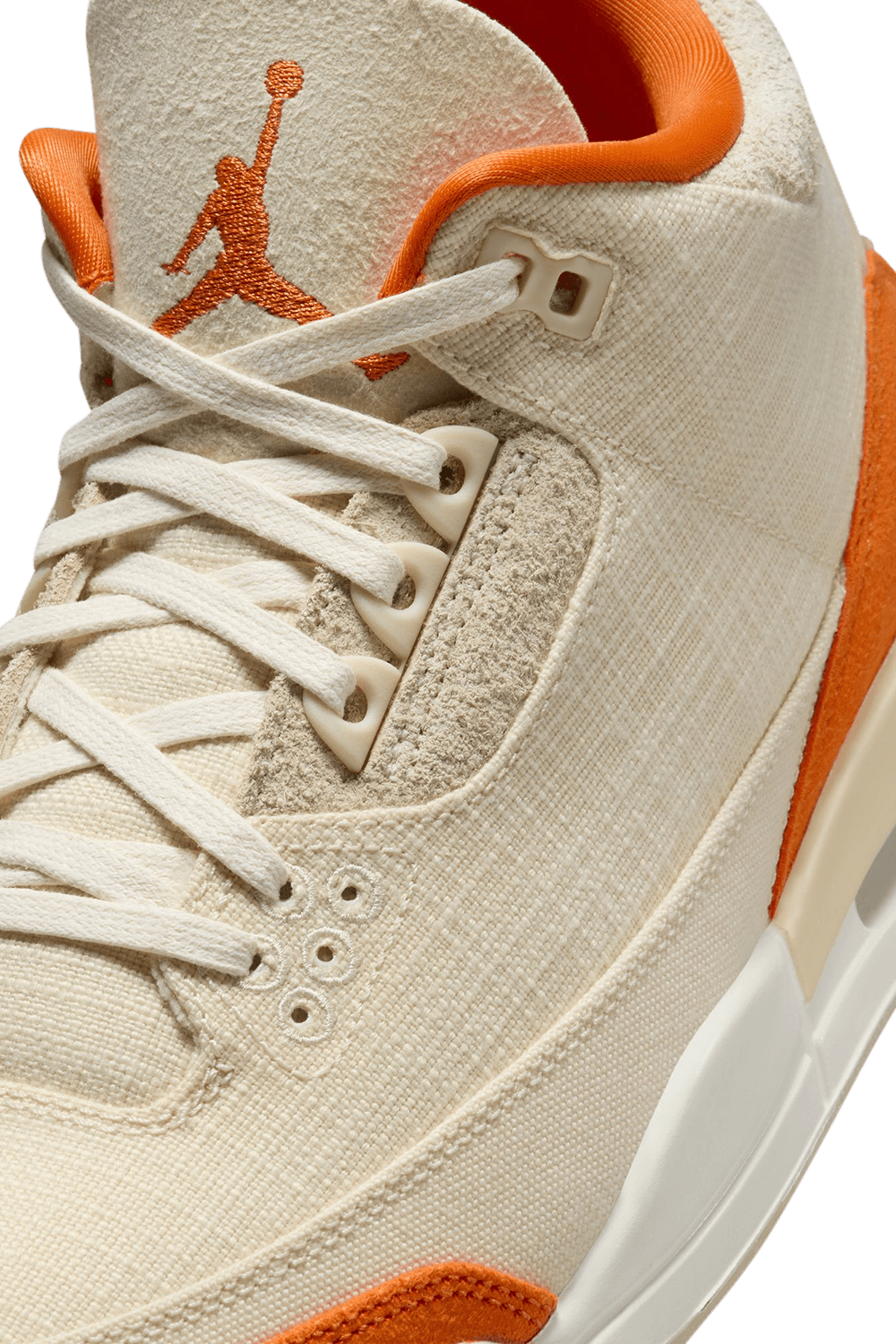 תמונת פנים של נעלי סניקרס אייר ג'ורדן 3 רטרו