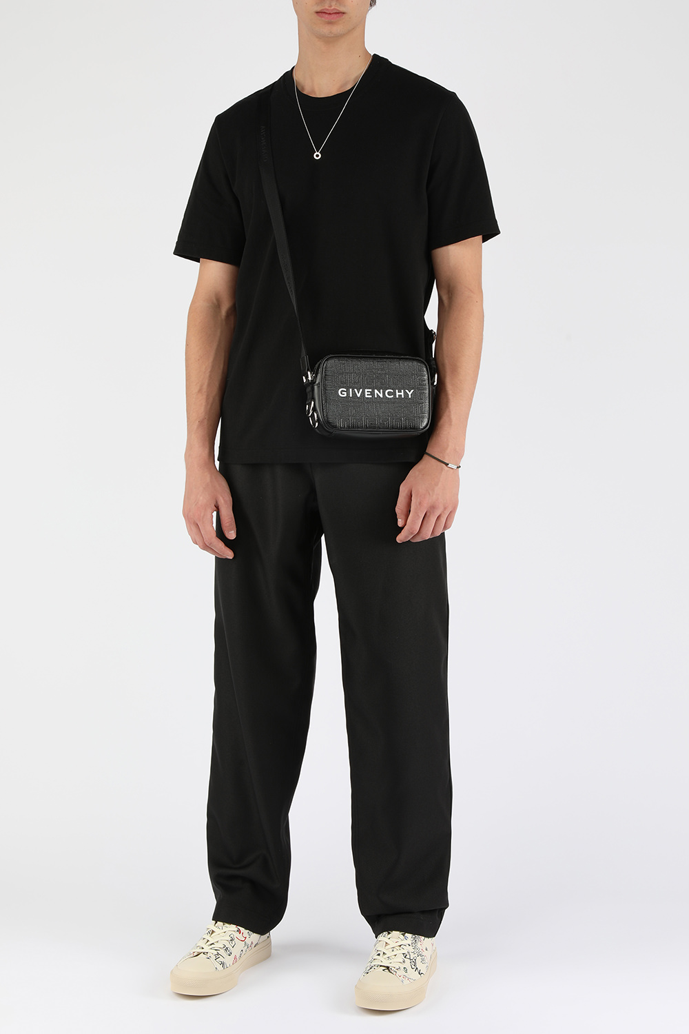 תמונת דוגמן קידמית של שרשרת עיגול 1.1 גרם מכסף סטרלינג