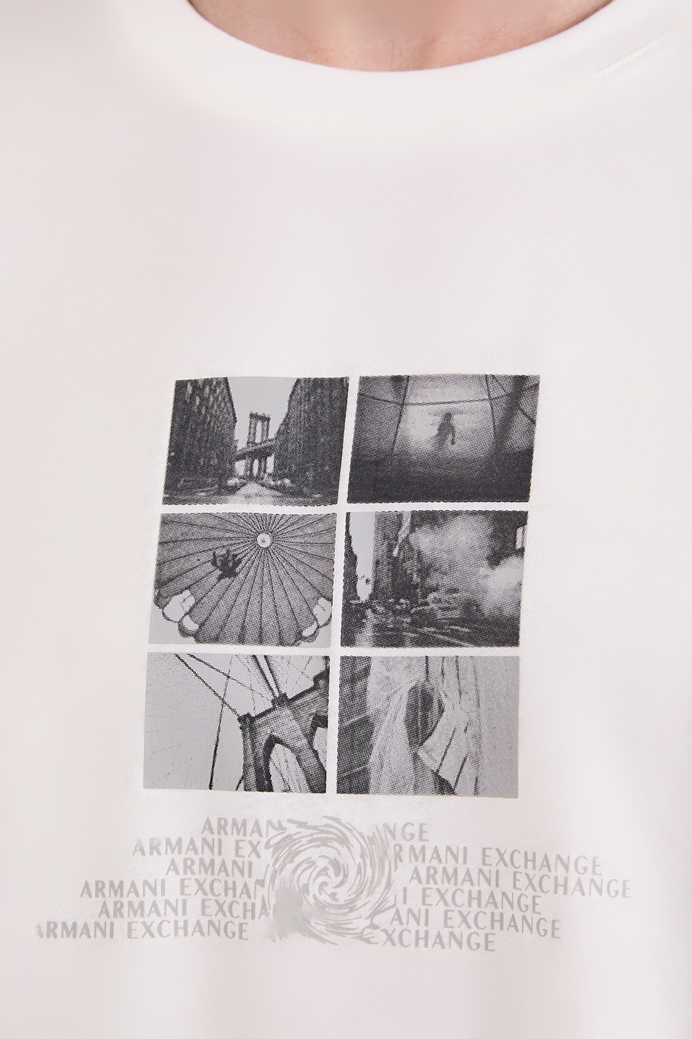 תמונת תקריב דוגמן של חולצת טי