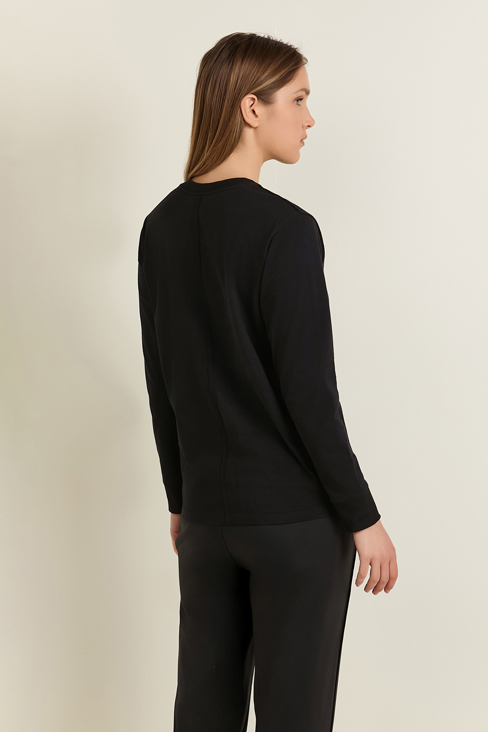 תמונת דוגמן אחורית של All Yours Heavyweight Long-Sleeve Shirt