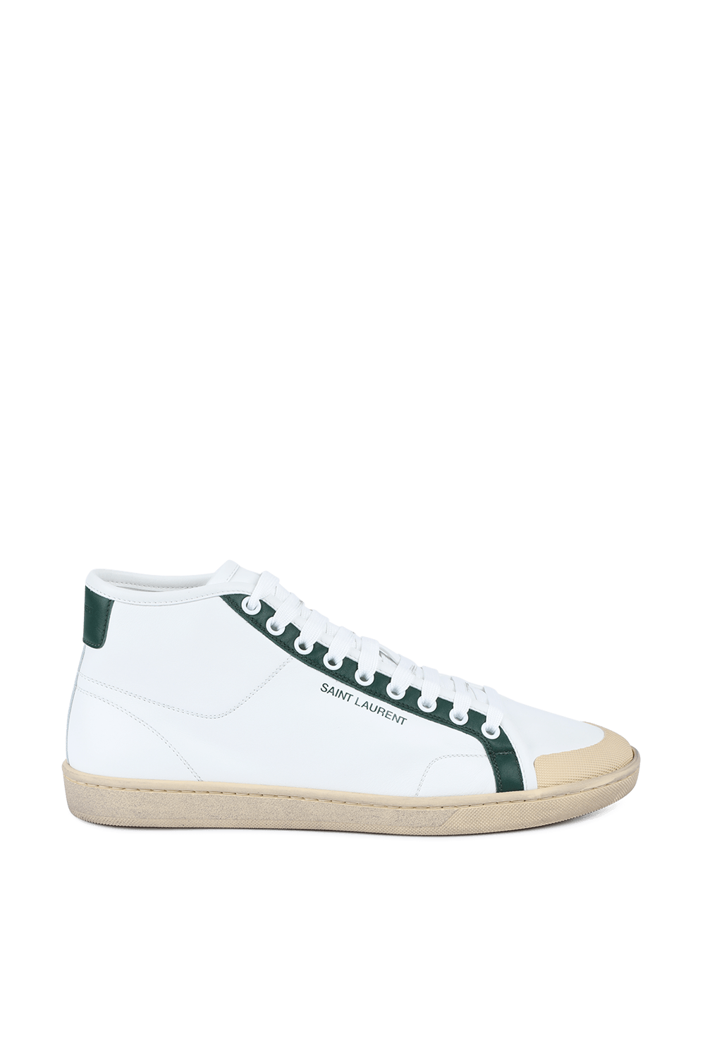 saint laurent green sneakers