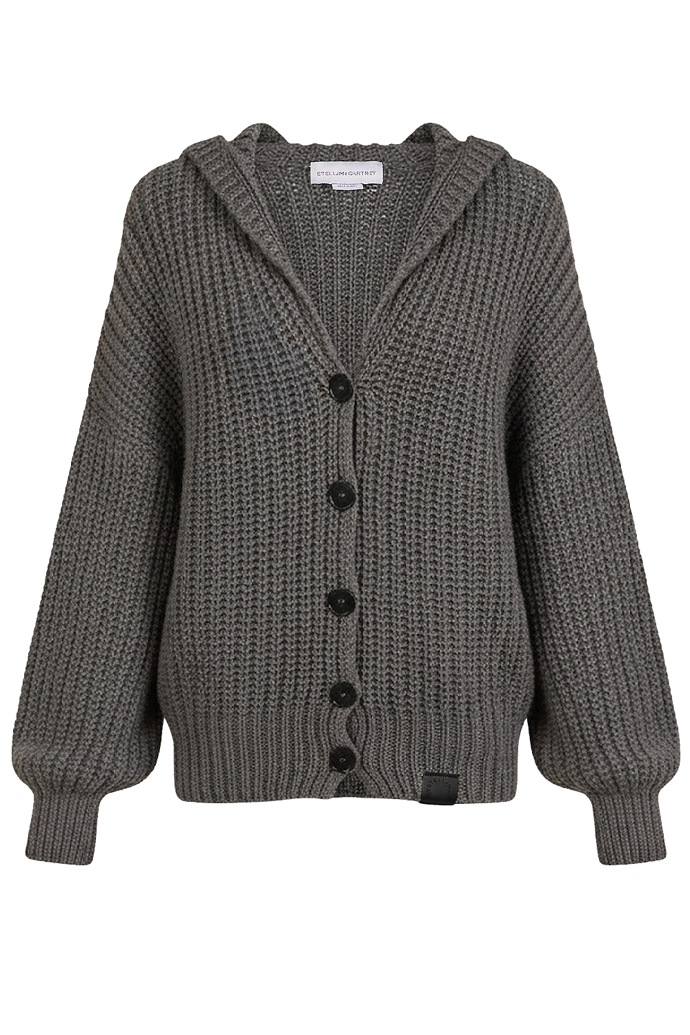 תמונה קידמית של סריג צמר קפוצ'ון