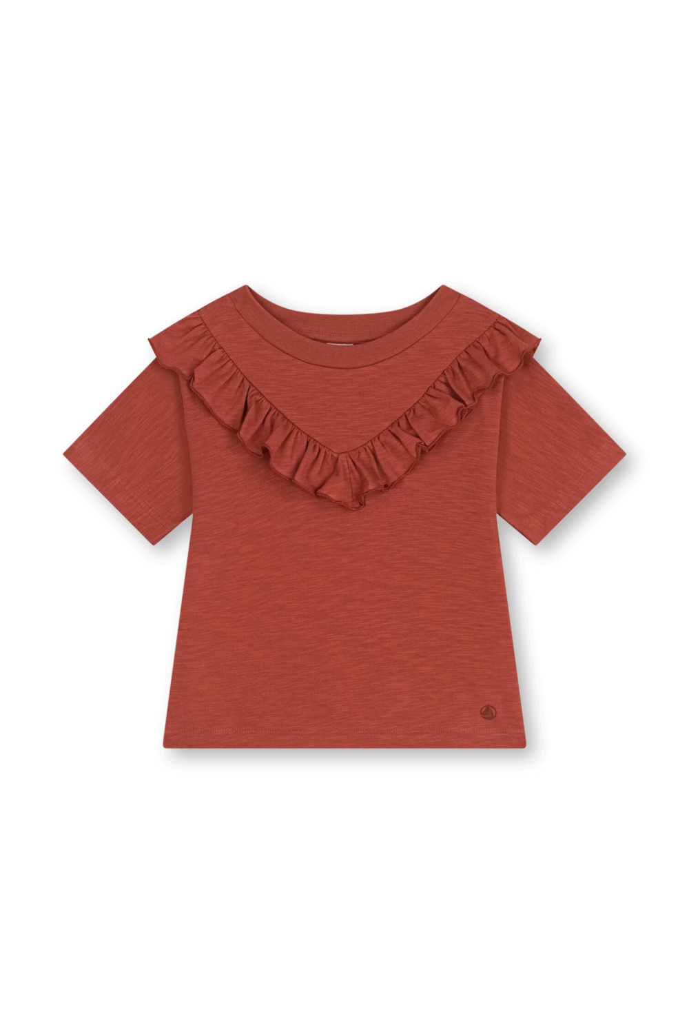 תמונה קידמית של חולצת טי עם מלמלה