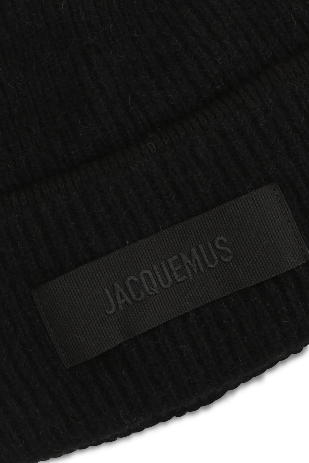 תמונת תקריב של כובע צמר