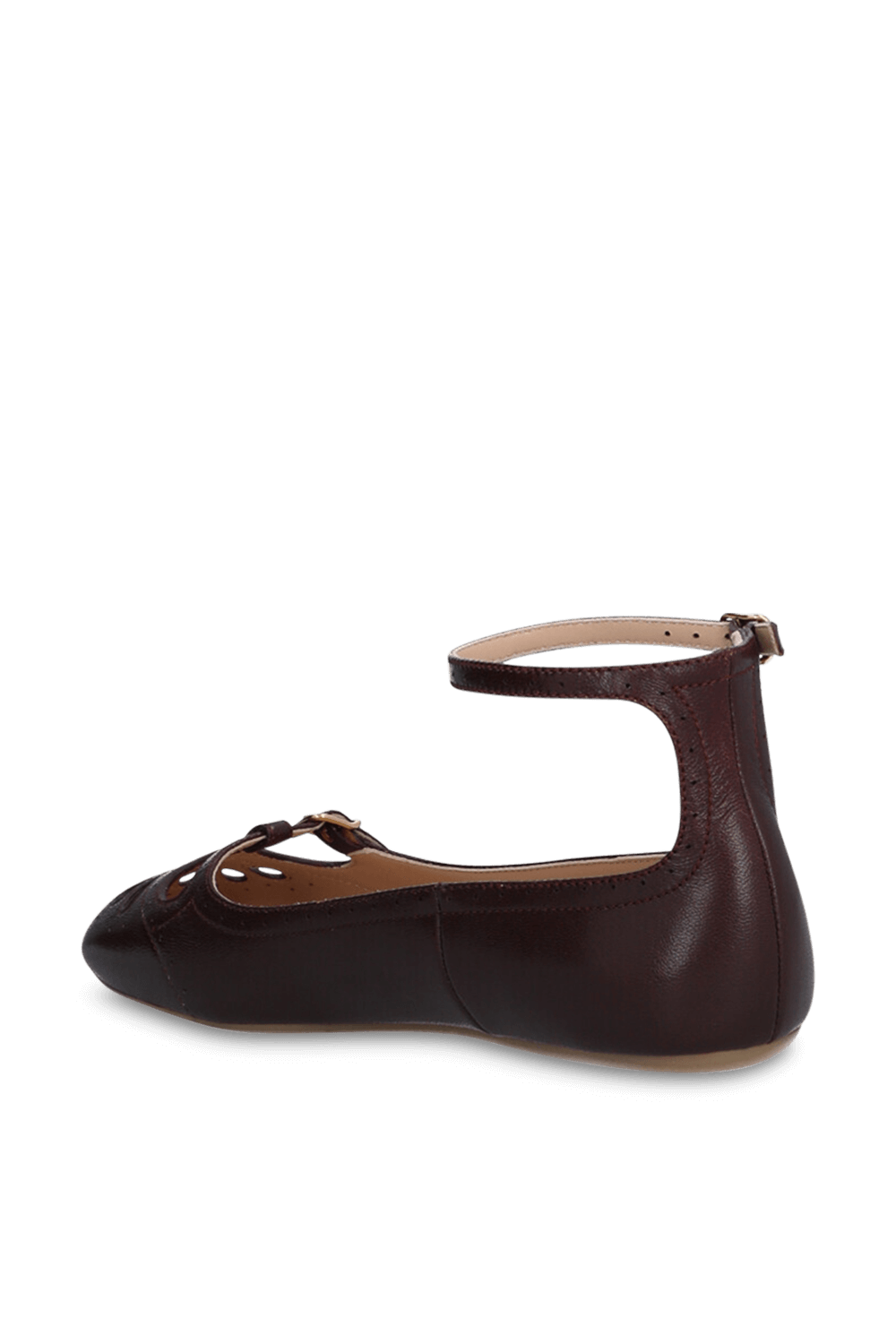 תמונה אחורית של נעלי בלרינה