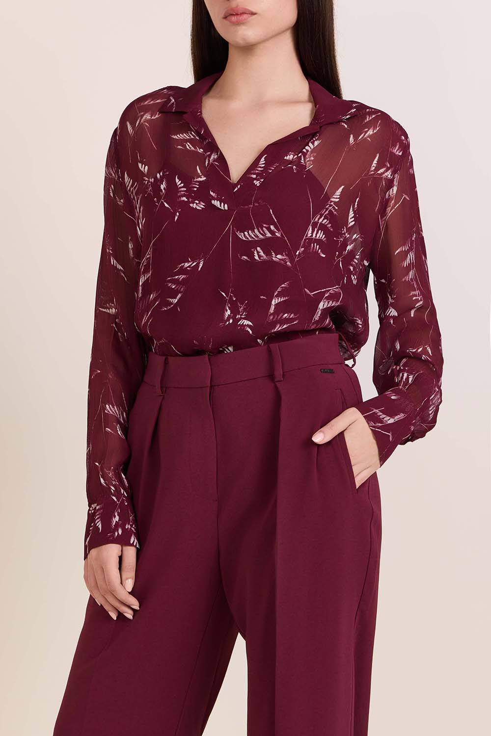 תמונת דוגמן קידמית של חולצת ויסקוזה