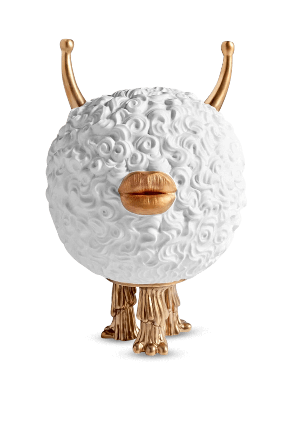 תמונה קידמית של HAAS Monster Incense Burner - White