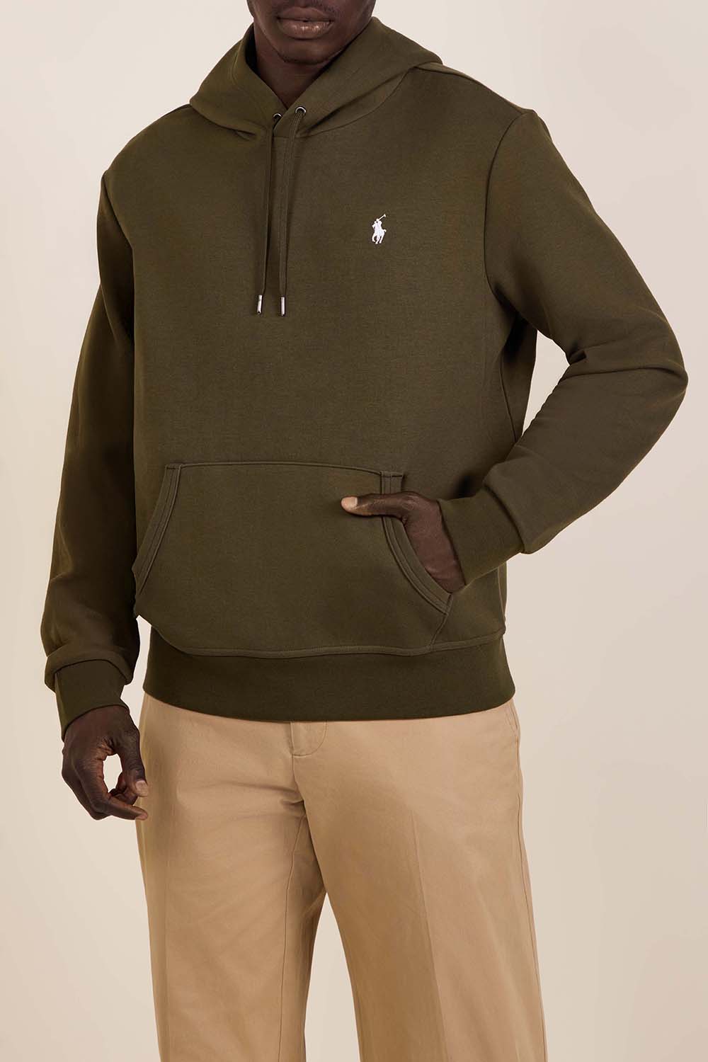 תמונת דוגמן קידמית של סווטשירט קפוצ'ון