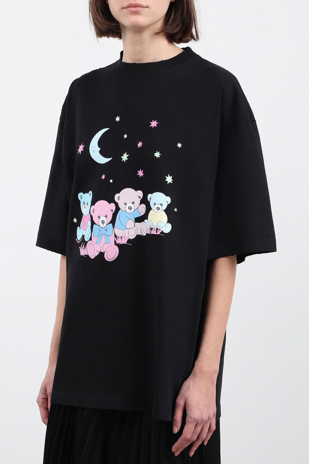 balenciaga bear tee