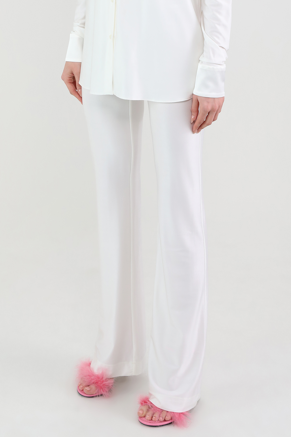 תמונת דוגמן קידמית של מכנסי פדלפון מבריקים