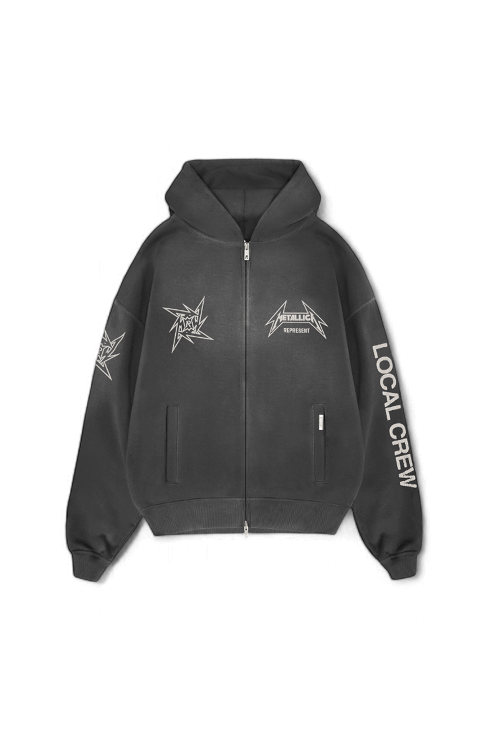 תמונה קידמית של רפרזנט X מטאליקה סווטשירט