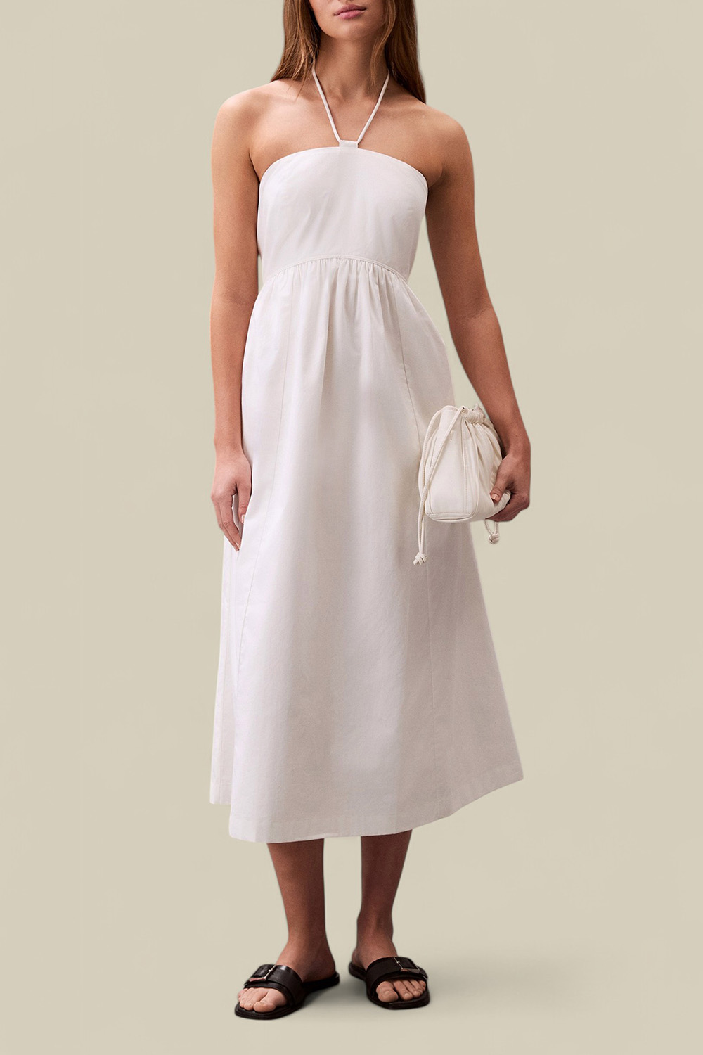 תמונת דוגמן קידמית של שמלת הולטר