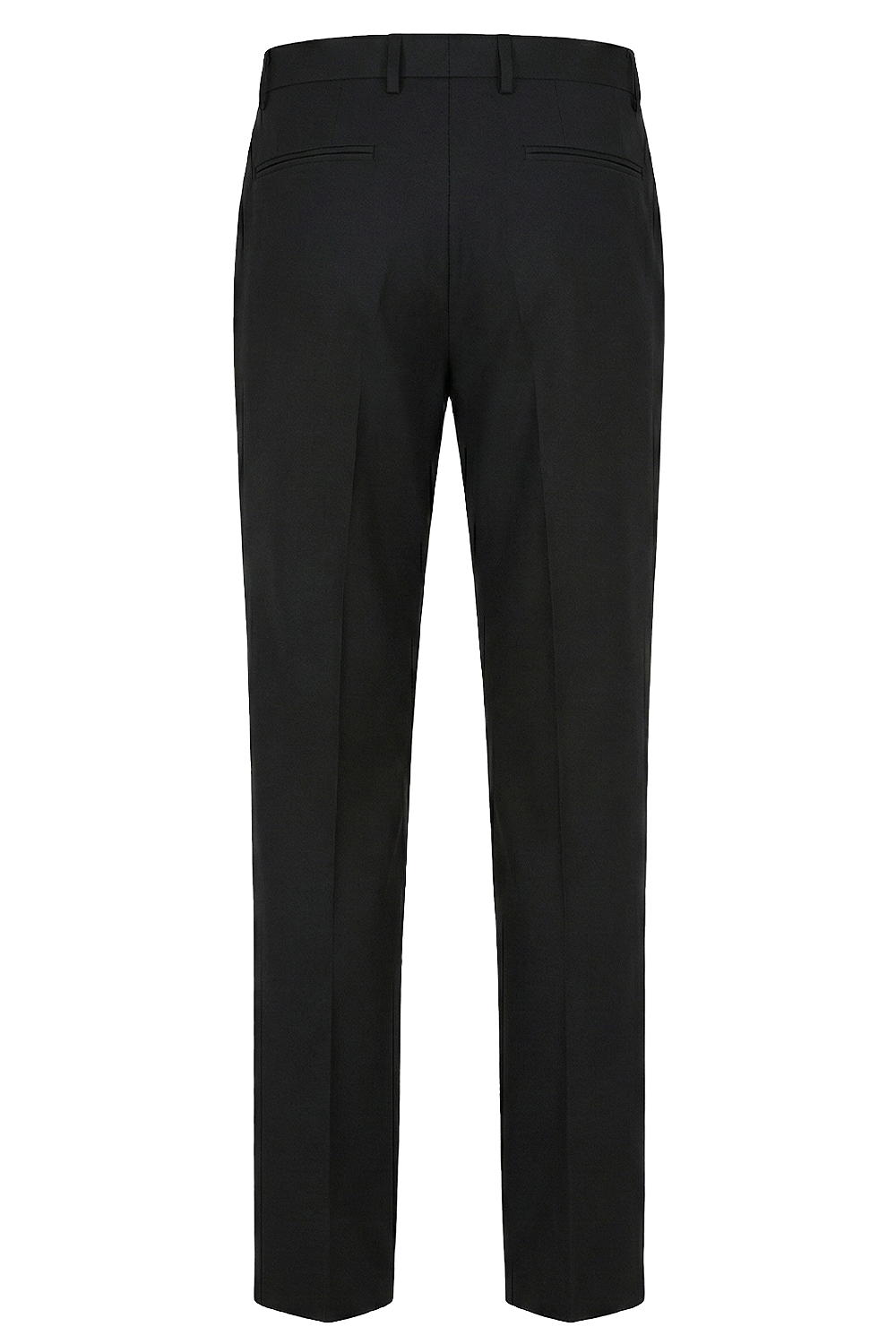 תמונה אחורית של מכנסי סיגר מחוייטים