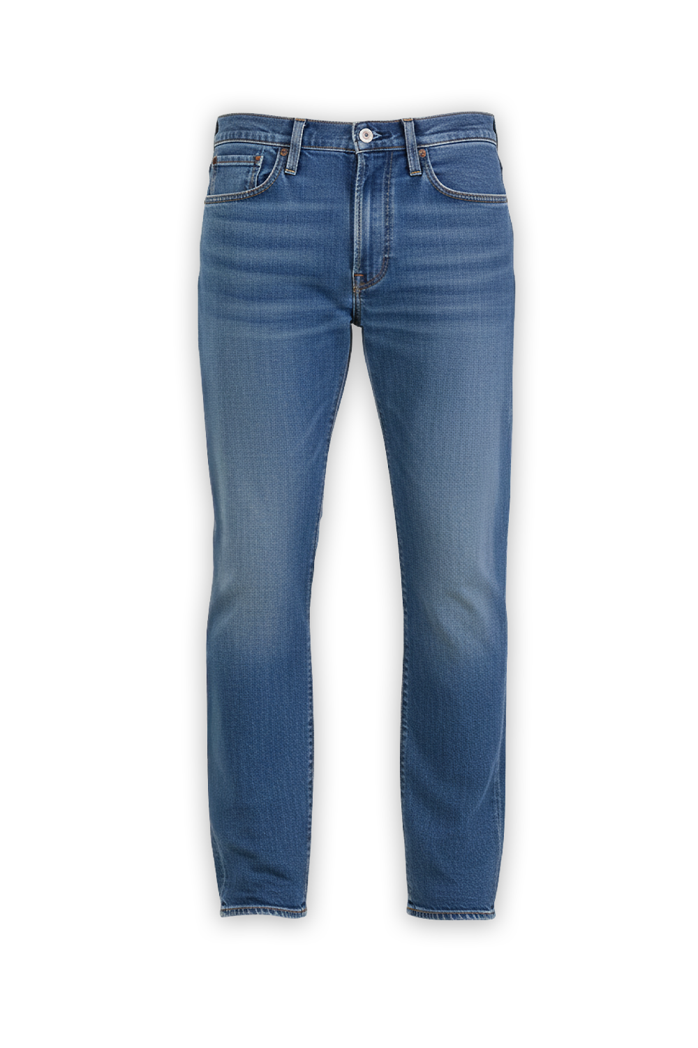 תמונה קידמית של מכנסי ג'ינס טאפר 502 בגזרה ישרה