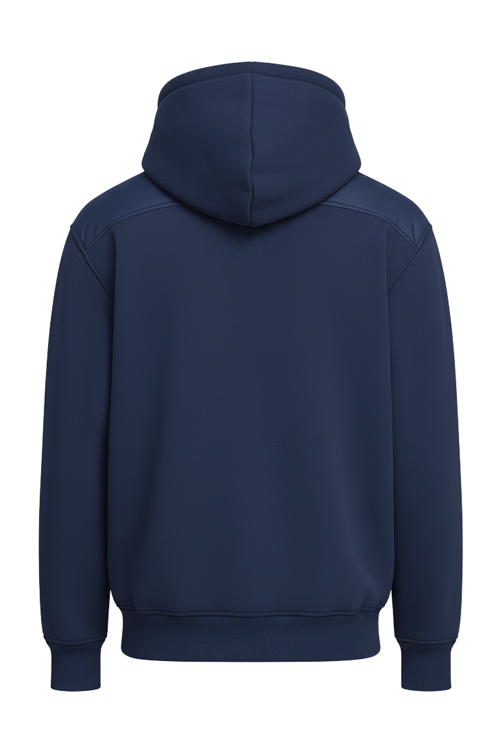 תמונה אחורית של סווטשירט קפוצ'ון