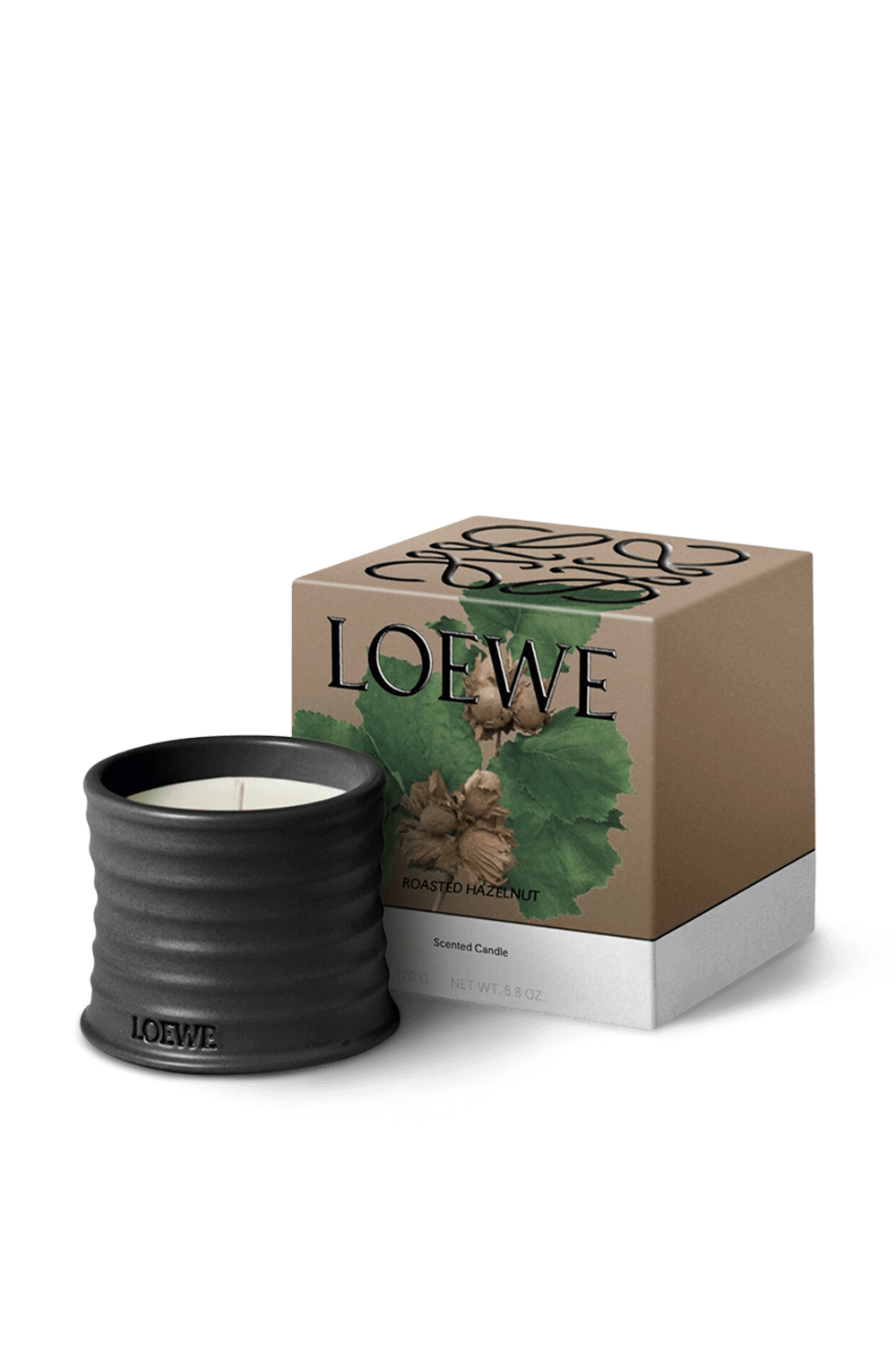 תמונה אחורית של LOEWE Roasted Hazelnut Small Scented Candle