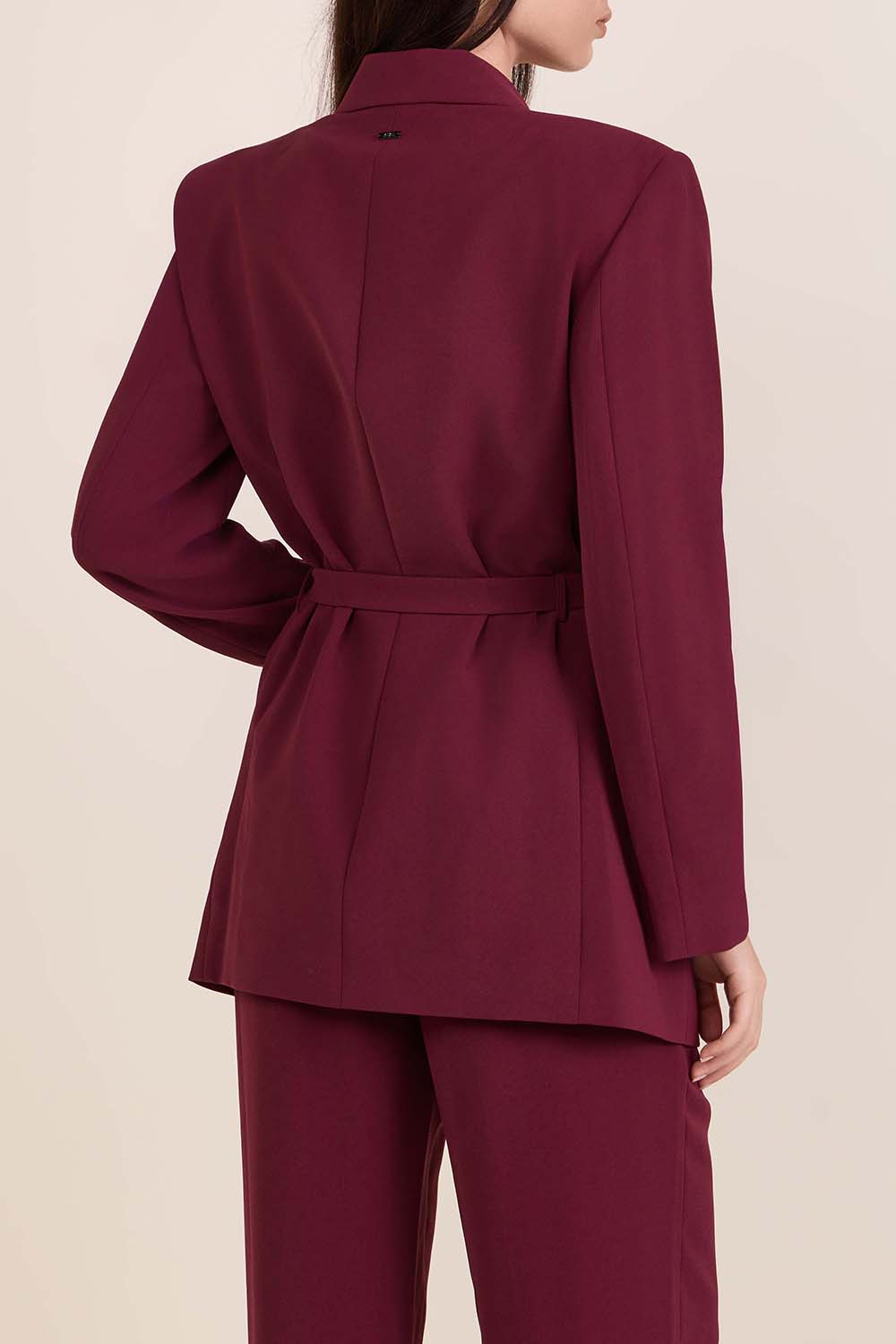 תמונת דוגמן אחורית של ז'קט מחוייט