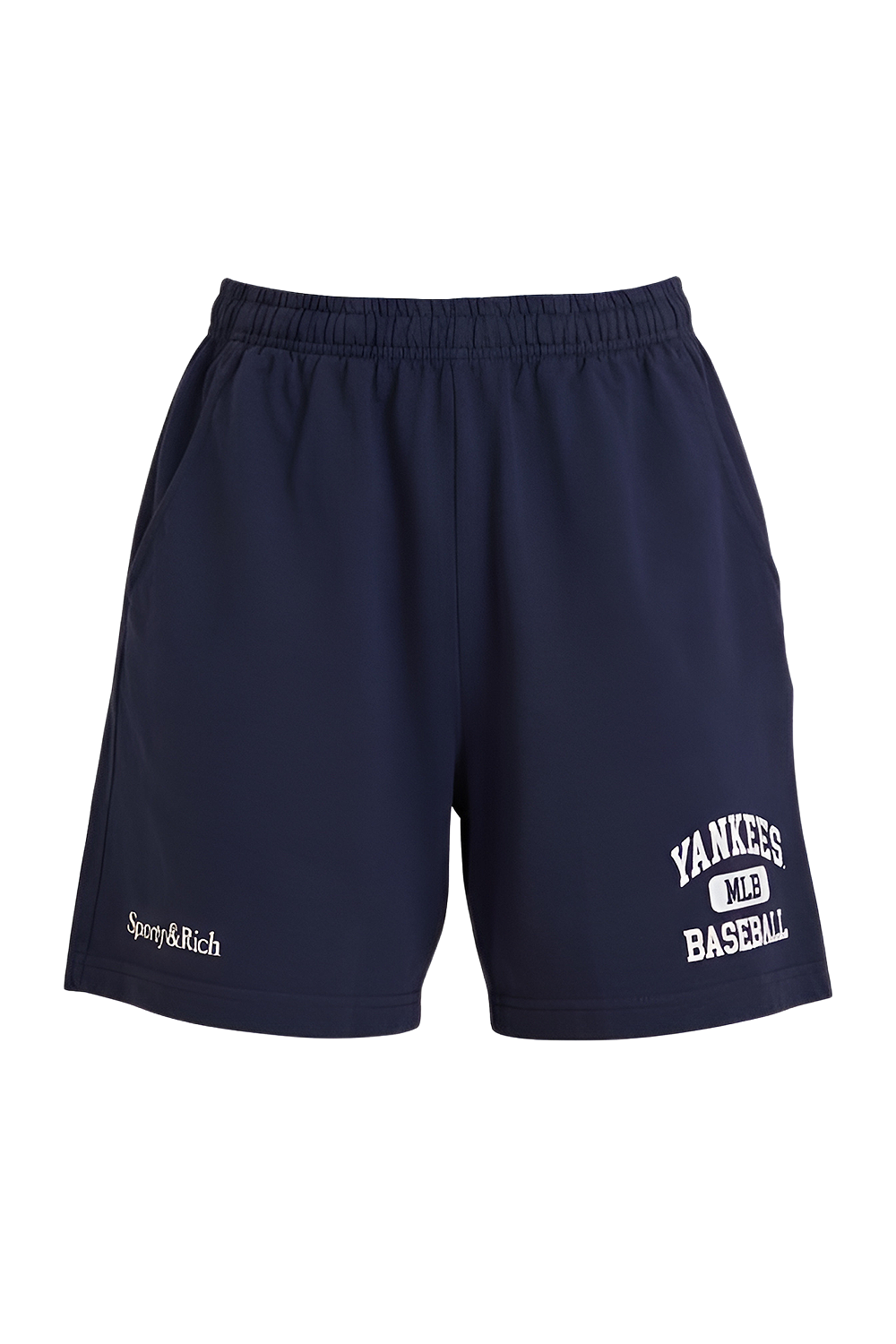 תמונה קידמית של מכנסיים קצרים ינקיס