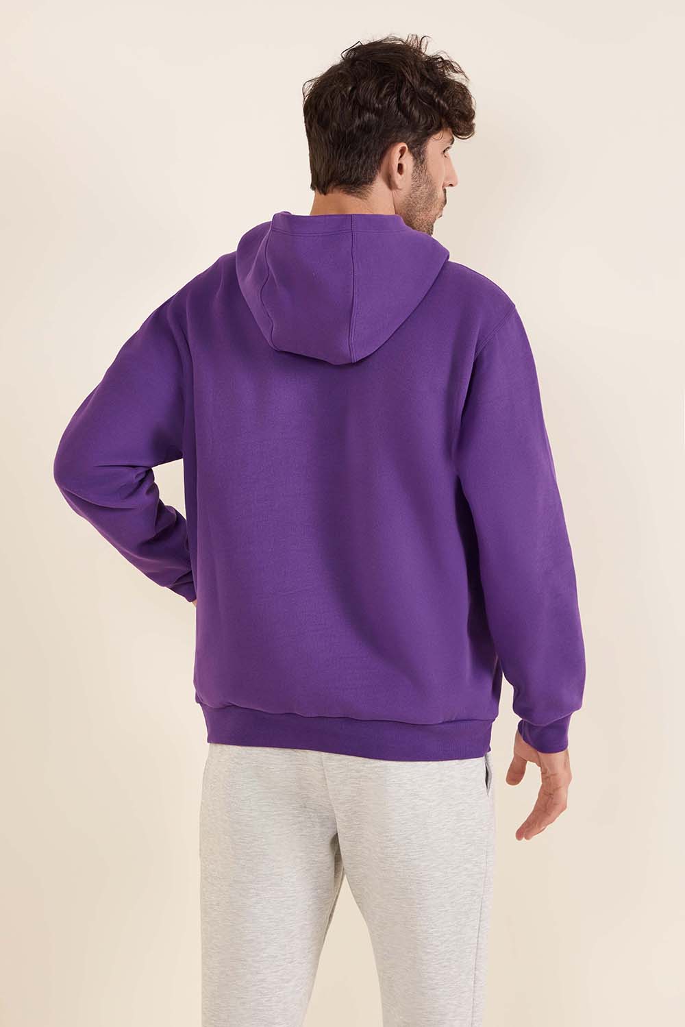 תמונת דוגמן אחורית של Steady State Pullover Hoodie